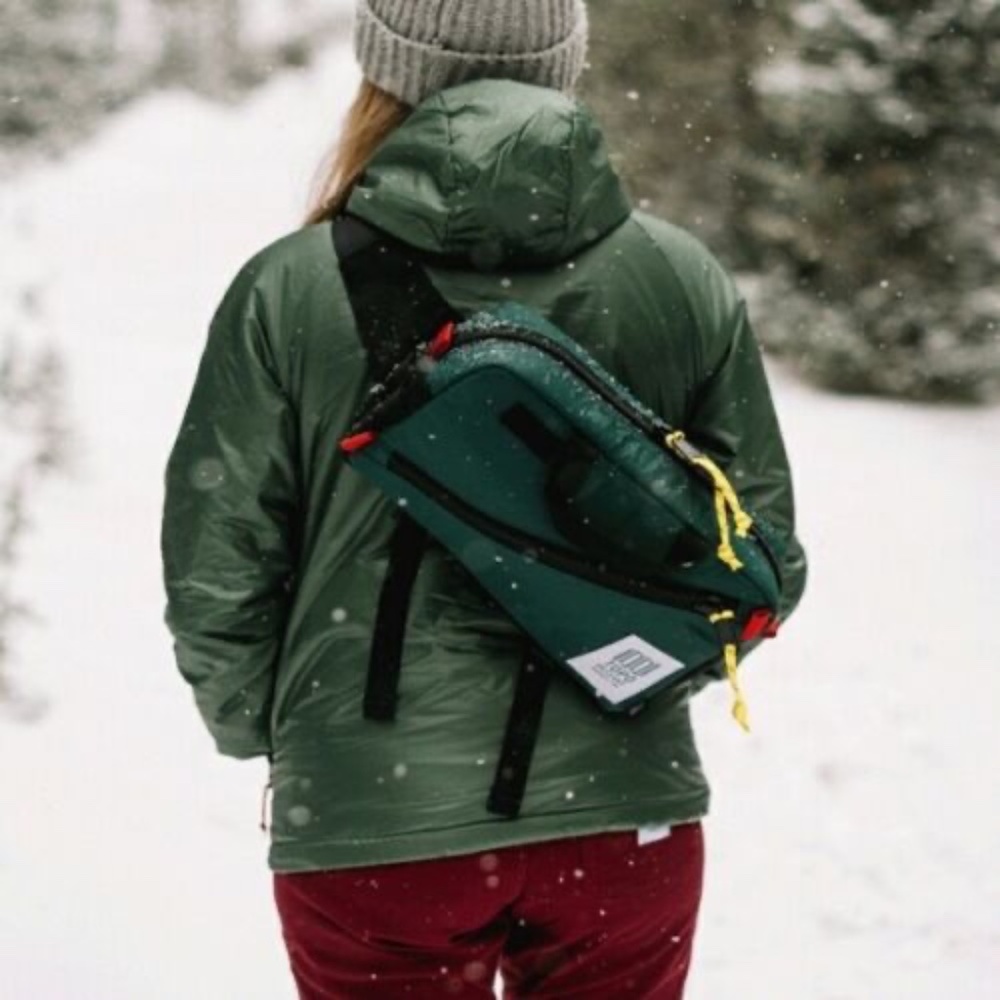 $69 TOPO DESIGNS QUICK PACK USA MADE rover mini klettersack back bag accessory